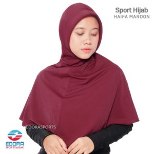 SPORT HIJAB - HAIFA MAROON