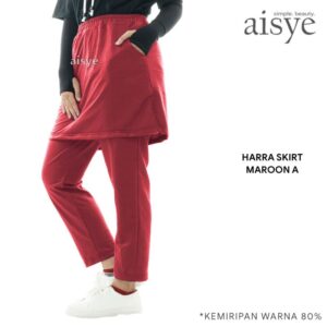 AISYE - HARRA SKIRT MAROON A