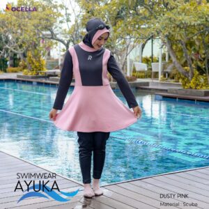ROCELLA - SWIMWEAR AYUKA DUSTYPINK