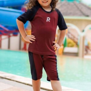 ROCELLA - SWIMWEAR KIDS ASTERIO - MAROON
